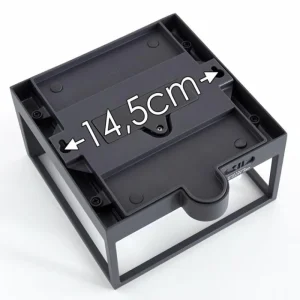 hofstein Applique murale d'extérieur Lansing LED Anthracite, 1 lumière, Détecteur de mouvement* Lampes Modernes