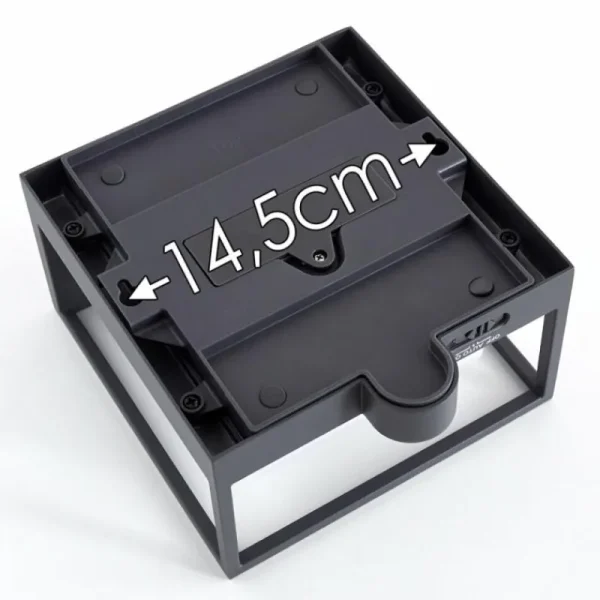 hofstein Applique murale d'extérieur Lansing LED Anthracite, 1 lumière, Détecteur de mouvement* Lampes Modernes