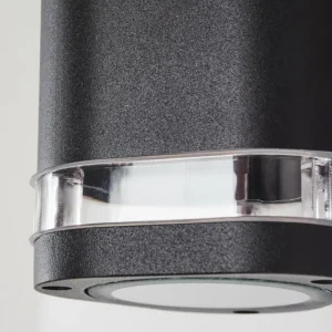 hofstein Applique murale d'extérieur Amyton Noir, 2 lumières* Lampes Modernes
