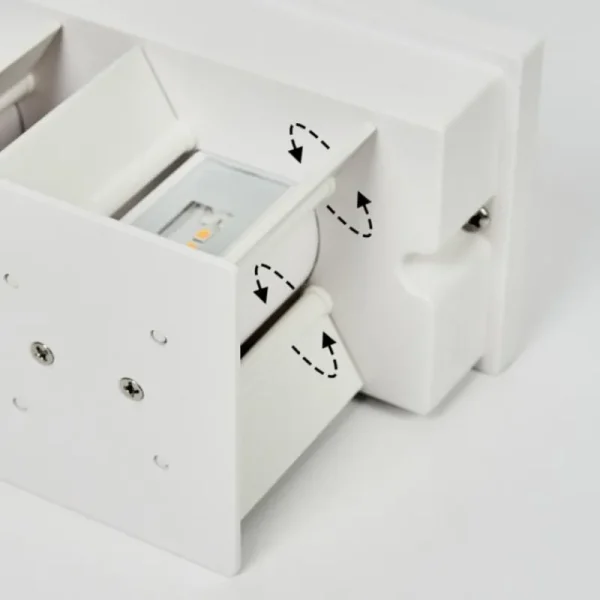 hofstein Applique murale d'extérieur Tamarin LED Blanc, 1 lumière* Lampes Modernes