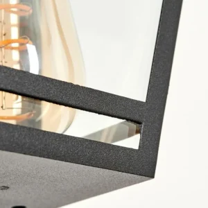 hofstein Applique murale d'extérieur Ausipar Noir, 1 lumière* Lampes Modernes