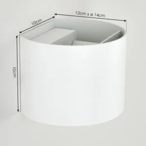 hofstein Applique murale d'extérieur Tamarin LED Blanc, 2 lumières* Lampes Modernes