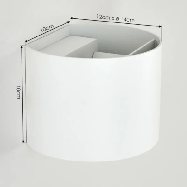 hofstein Applique murale d'extérieur Tamarin LED Blanc, 2 lumières* Lampes Modernes