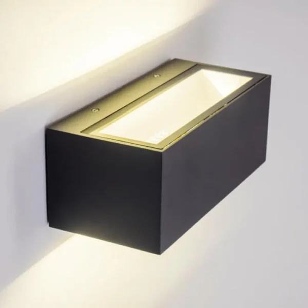 hofstein Applique murale d'extérieur GEMINI LED Anthracite, 1 lumière* Lampes Modernes