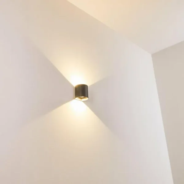 hofstein Applique murale d'extérieur Vikom LED Anthracite, 2 lumières* Lampes Modernes