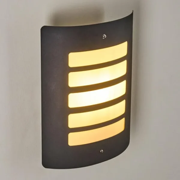 hofstein Applique murale d'extérieur Alslev Anthracite, 1 lumière* Lampes Modernes