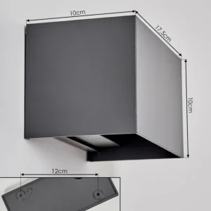 hofstein Applique murale d'extérieur Tamarin LED Anthracite, 1 lumière* Lampes Modernes