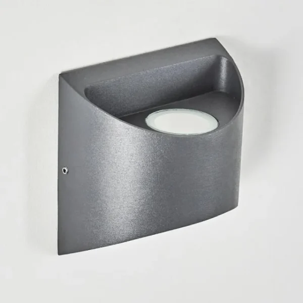 hofstein Applique murale d'extérieur Vikom LED Anthracite, 2 lumières* Lampes Modernes