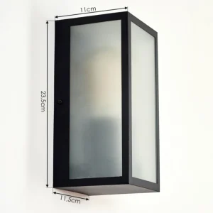 hofstein Applique murale d'extérieur Hakkas Noir, 1 lumière* Lampes Modernes