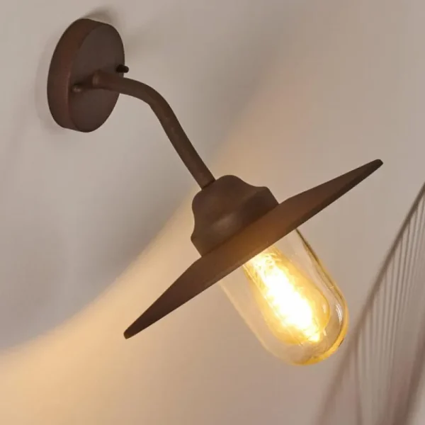hofstein Applique murale d'extérieur Mijas Rouille, 1 lumière* Lampes Modernes