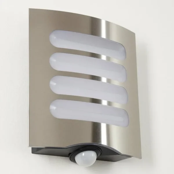 hofstein Applique murale d'extérieur Meja LED Anthracite, 1 lumière, Détecteur de mouvement* Lampes Modernes