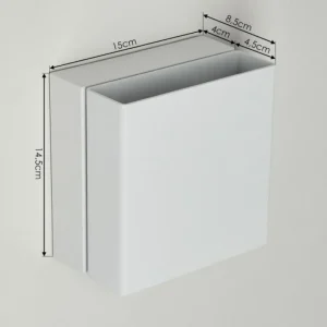 hofstein Applique murale d'extérieur Fontanile LED Blanc, 1 lumière* Lampes Modernes