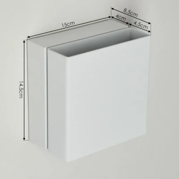 hofstein Applique murale d'extérieur Fontanile LED Blanc, 1 lumière* Lampes Modernes