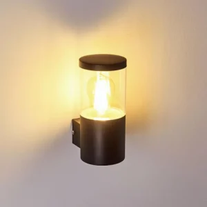 hofstein Applique murale d'extérieur Bodio Noir, 1 lumière* Lampes Modernes