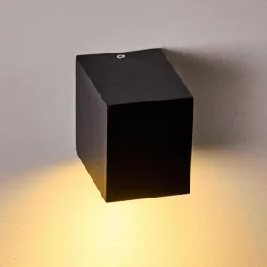hofstein Applique murale d'extérieur Nordborg LED Noir, 1 lumière* Lampes Modernes