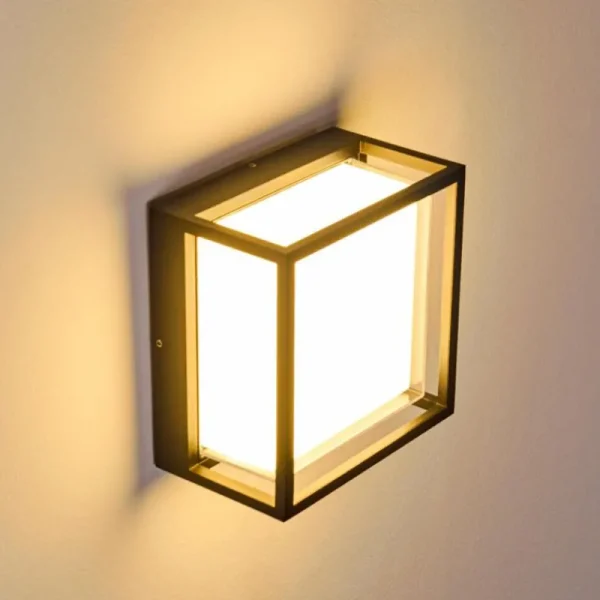 hofstein Applique murale d'extérieur Lysabild LED Noir, 1 lumière* Lampes Modernes