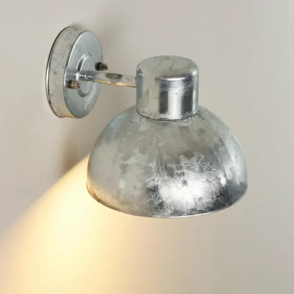 hofstein Applique murale d'extérieur Fezzou Zingué, 1 lumière* Lampes Modernes