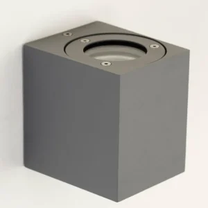 hofstein Applique murale d'extérieur Orsa LED Gris, 2 lumières* Lampes Modernes