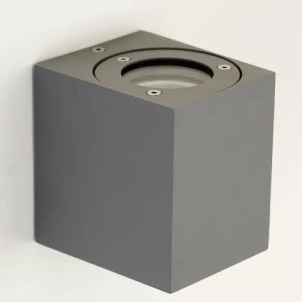 hofstein Applique murale d'extérieur Orsa LED Gris, 2 lumières* Lampes Modernes