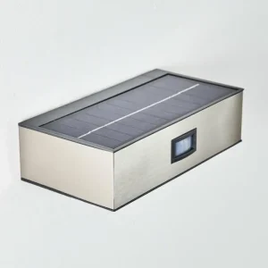 hofstein Applique murale d'extérieur LED Nickel mat, 1 lumière* Lampes Modernes