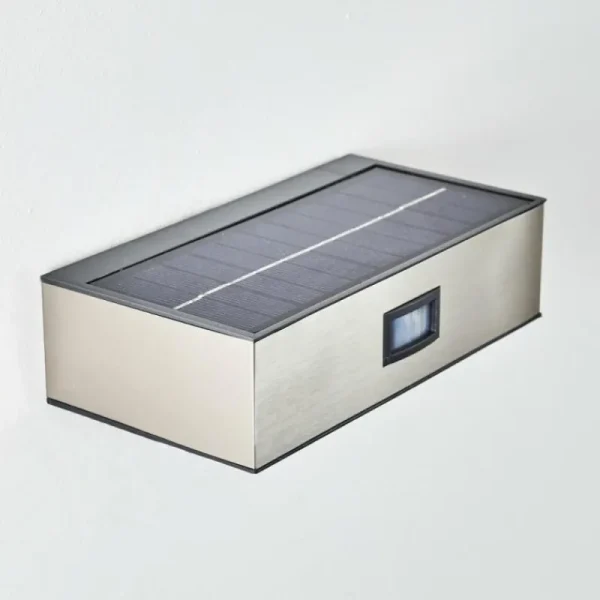 hofstein Applique murale d'extérieur LED Nickel mat, 1 lumière* Lampes Modernes