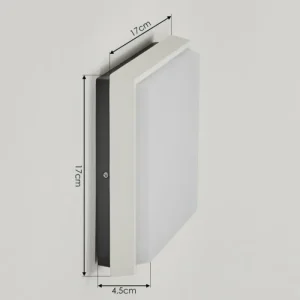 hofstein Applique murale d'extérieur Gomero LED Anthracite, Blanc, 1 lumière* Lampes Modernes