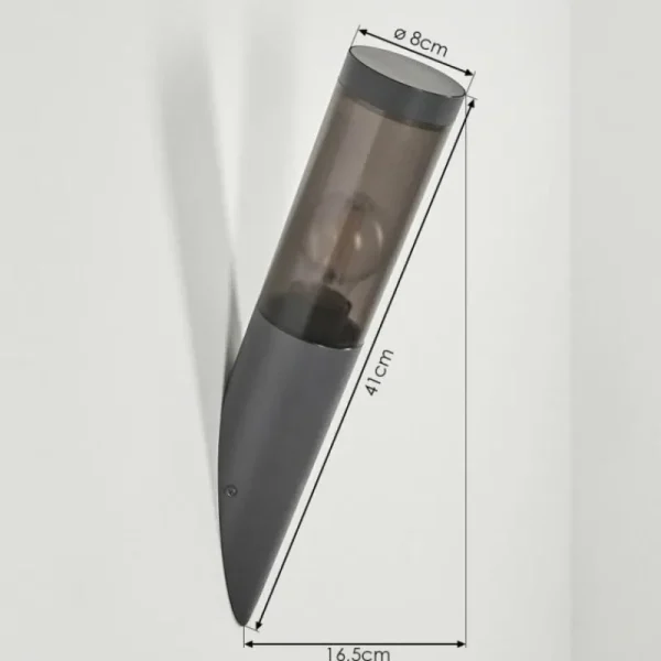 hofstein Applique murale d'extérieur Gaborone Anthracite, 1 lumière* Lampes Modernes