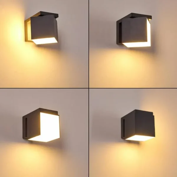 hofstein Applique murale d'extérieur Swanek LED Anthracite, 1 lumière* Lampes Modernes