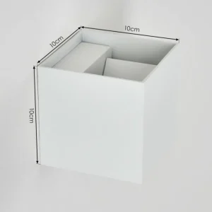 hofstein Applique murale d'extérieur Tamarin LED Blanc, 2 lumières* Lampes Modernes