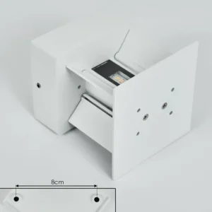 hofstein Applique murale d'extérieur Tamarin LED Blanc, 2 lumières* Lampes Modernes