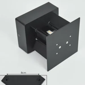 hofstein Applique murale d'extérieur Tamarin LED Noir, 2 lumières* Lampes Modernes