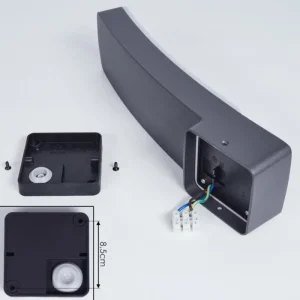 hofstein Applique murale d'extérieur Maseru LED Anthracite, 1 lumière, Détecteur de mouvement* Lampes Modernes