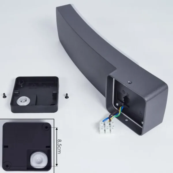 hofstein Applique murale d'extérieur Maseru LED Anthracite, 1 lumière, Détecteur de mouvement* Lampes Modernes