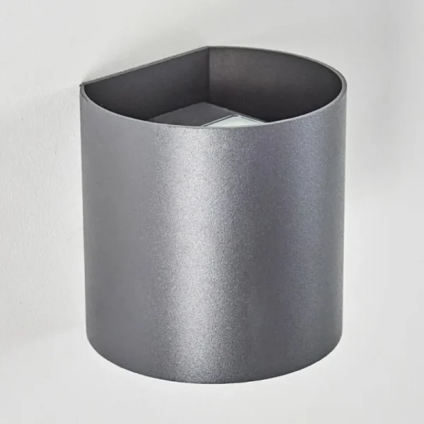 hofstein Applique murale d'extérieur Vikom LED Anthracite, 2 lumières* Lampes Modernes