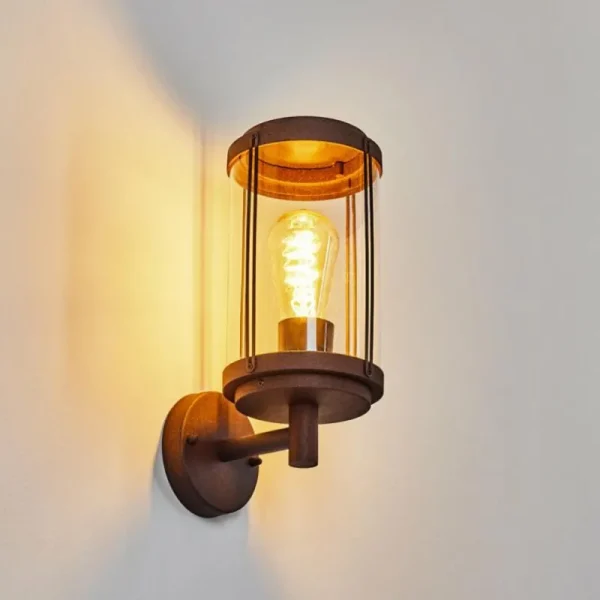 hofstein Applique murale d'extérieur Riola Rouille, 1 lumière* Lampes Modernes