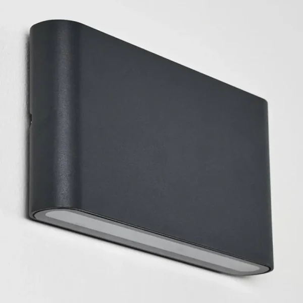 hofstein Applique murale d'extérieur Tinglev LED Anthracite, 2 lumières* Lampes Modernes