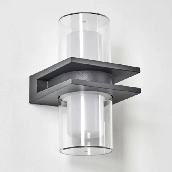 hofstein Applique murale d'extérieur Kekenis LED Anthracite, 1 lumière* Lampes Modernes