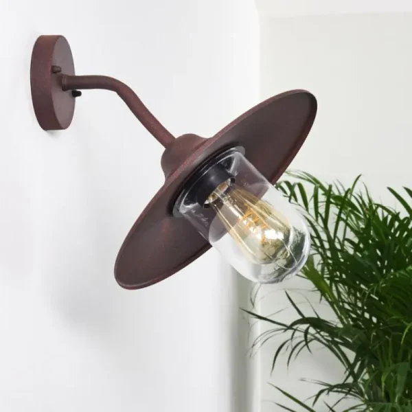 hofstein Applique murale d'extérieur Mijas Rouille, 1 lumière* Lampes Modernes