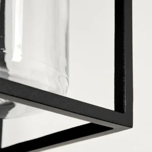 hofstein Applique murale d'extérieur Palanga LED Noir, 1 lumière, Détecteur de mouvement* Lampes Modernes