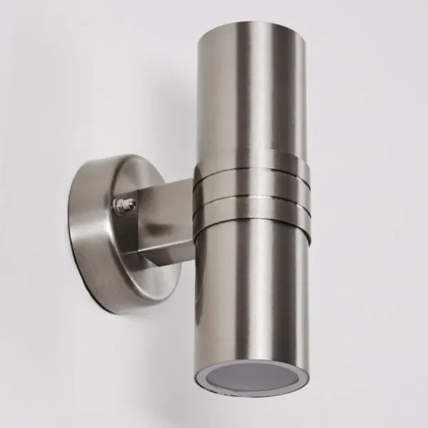 hofstein Applique murale d'extérieur Satava LED Chrome, 1 lumière* Lampes Modernes