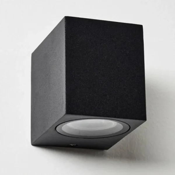 hofstein Applique murale d'extérieur Nordborg LED Noir, 1 lumière* Lampes Modernes