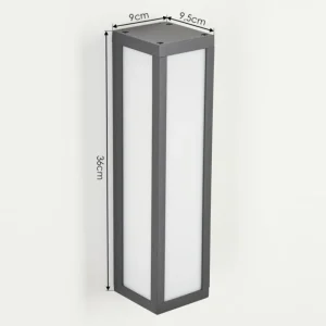 hofstein Applique murale d'extérieur Apidou LED Anthracite, 1 lumière* Lampes Modernes