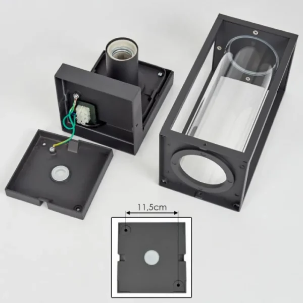 hofstein Applique murale d'extérieur Oiba Anthracite, 1 lumière* Lampes Modernes