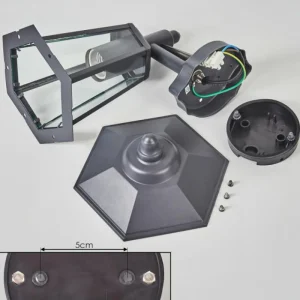 hofstein Applique murale d'extérieur Moskau Anthracite, 1 lumière* Lampes Modernes