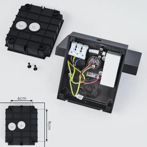 hofstein Applique murale d'extérieur Lyckan LED Noir, 1 lumière* Lampes Modernes