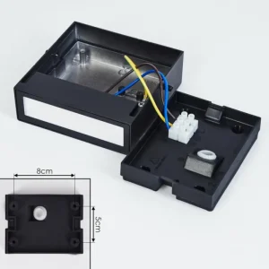 hofstein Applique murale d'extérieur Spidern LED Noir, Blanc, 1 lumière* Lampes Modernes