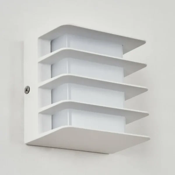 hofstein Applique murale d'extérieur Guichard LED Blanc, 1 lumière* Lampes Modernes