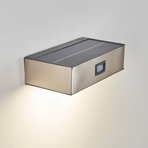 hofstein Applique murale d'extérieur LED Nickel mat, 1 lumière* Lampes Modernes