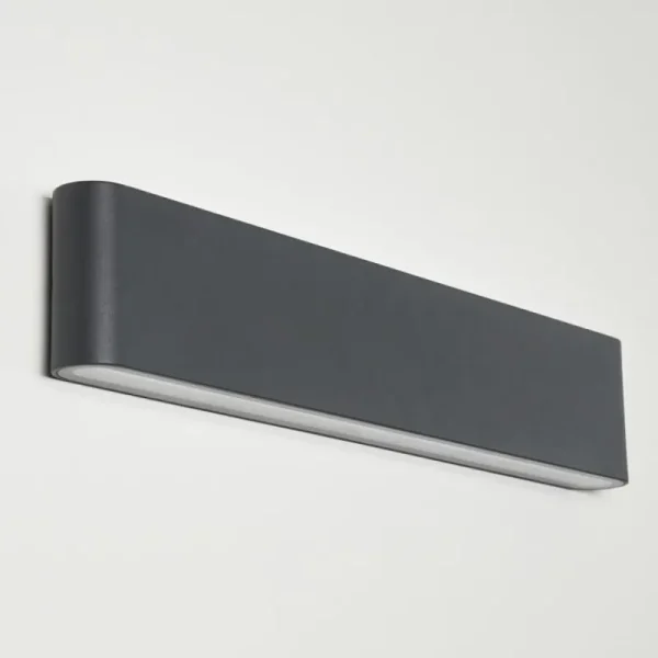 hofstein Applique murale d'extérieur Tinglev Anthracite, 2 lumières* Lampes Modernes