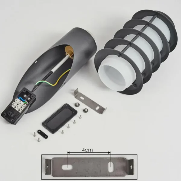 hofstein Applique murale d'extérieur Tunes Anthracite, 1 lumière* Lampes Modernes